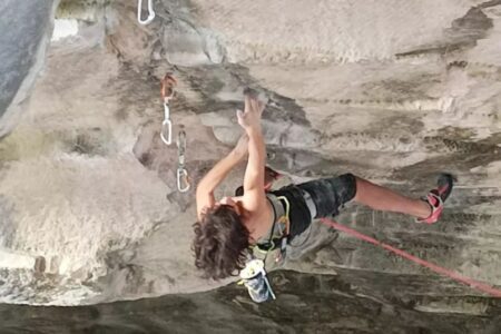 Andrea Chelleris, 13 anni, eccellente RP su Pure Dreaming Plus 9a/+